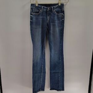 Silver Jeans Size 28/35L Suki Slim Boot Stretch